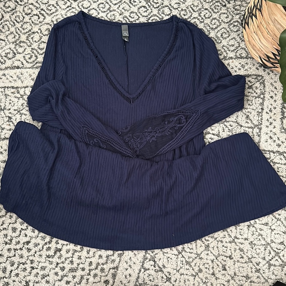 Blue dress